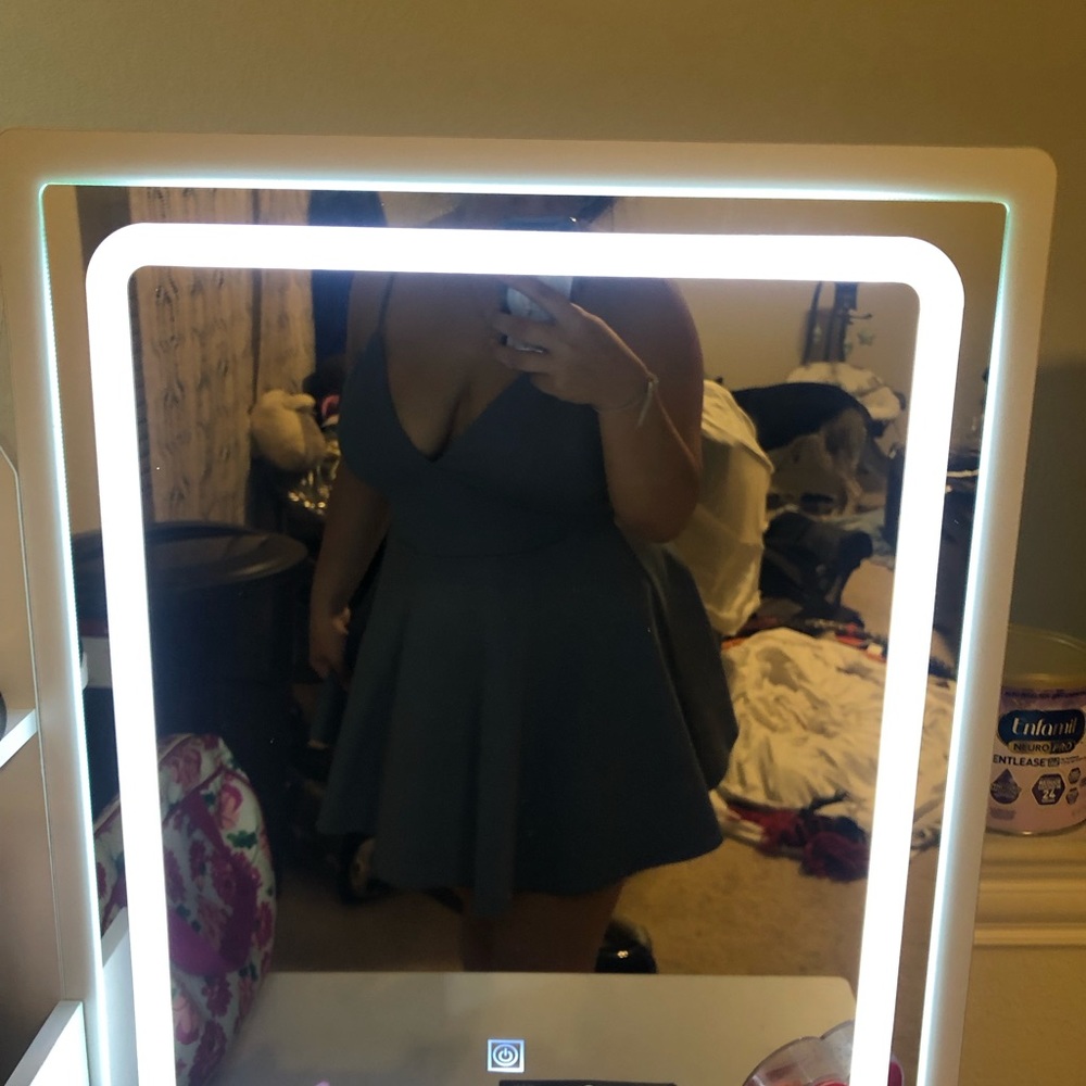 Blue dress